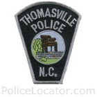 Thomasville Police Department Patch
