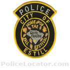 Estill Police Department Patch