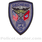Decherd Police Department Patch