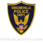 Greeneville Police Department Patch