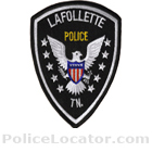 La Follette Police Department Patch