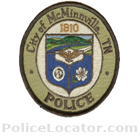 McMinnville Police Department Patch