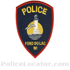 Fond Du Lac Police Department Patch