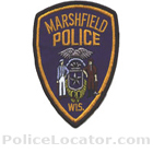 Marshfield Police Department Patch