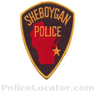 Sheboygan Police Department Patch
