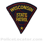 Wisconsin State Patrol Patch