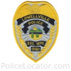 Lowellville Police Department Patch