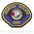 Mentor Police Department Patch