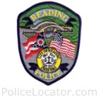 Reading Police Department Patch