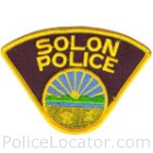 Solon Police Department Patch
