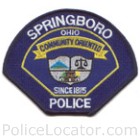 Springboro Police Department Patch