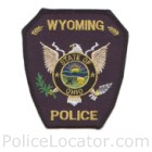 Wyoming Police Department Patch