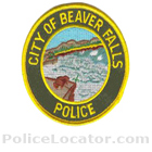 Beaver Falls Police Department Patch