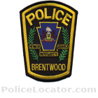 Brentwood Police Department Patch
