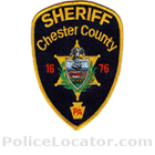 Chester County Sheriff's Office Patch