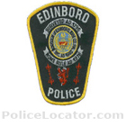 Edinboro Police Department Patch