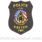 Exeter Township Police Department Patch