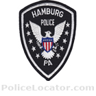 Hamburg Police Department Patch