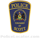 Scott Township Police Department Patch
