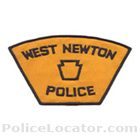 West Newton Borough Police Department Patch