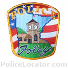 Foley Police Department Patch
