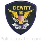 DeWitt Police Department Patch