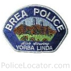 Brea Police Department Patch