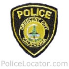 Crescent City Police Department Patch