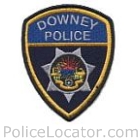 Downey Police Department Patch