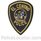 El Centro Police Department Patch