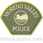 Moreno Valley Police Department Patch