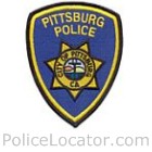 Pittsburg Police Department Patch