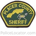 Placer County Sheriff's Department Patch