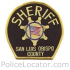 San Luis Obispo County Sheriff's Department Patch
