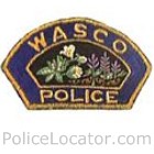Wasco Police Department Patch