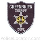Greenbrier County Sheriff's Department Patch
