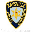 Kaysville Police Department Patch