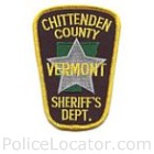 Chittenden County Sheriff's Department Patch