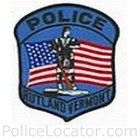Rutland Police Department Patch