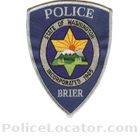 Brier Police Department Patch