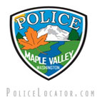 Maple Valley Police Department Patch