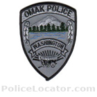 Omak Police Department Patch