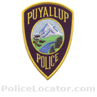 Puyallup Police Department Patch
