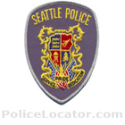 Seattle Police Department Patch