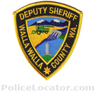 Walla Walla County Sheriff's Office Patch