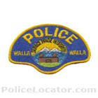 Walla Walla Police Department Patch