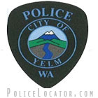 Yelm Police Department Patch