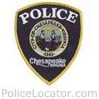 Chesapeake Police Department Patch