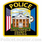 Chesterfield County Police Department Patch