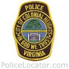 Colonial Heights Police Department Patch